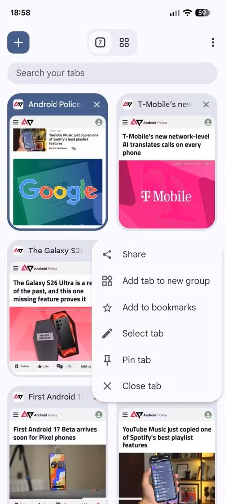    В Chrome для Android появилась полезная функция из десктопной версии браузера