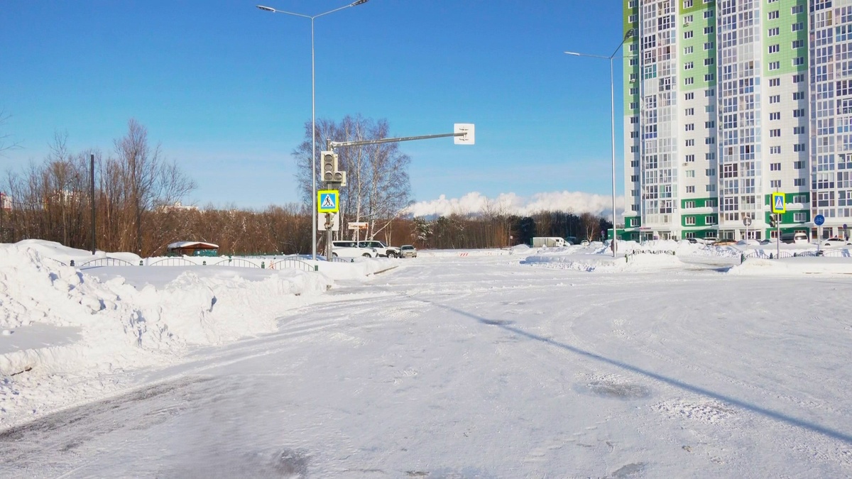    Вдоль центрального парка Сургута построят новую дорогу