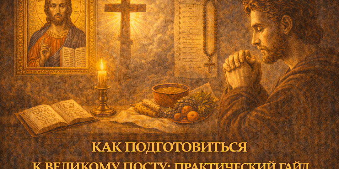 КАК ПОДГОТОВИТЬСЯ К ВЕЛИКОМУ ПОСТУ: ПРАКТИЧЕСКИЙ ГАЙД