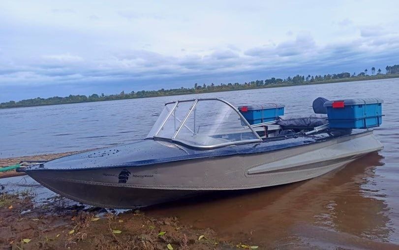 Вот так сделали усиление транца лодки Обь ЗиЧ