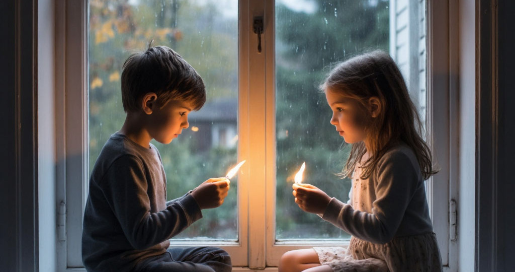 🔥Дети устроили пожар или как дым стал учителем.