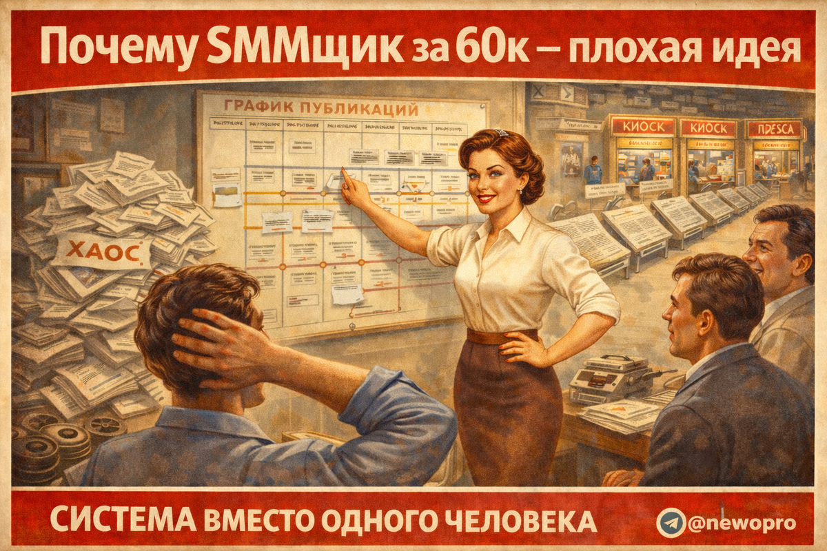 Регулярная публикация в соц сетях с помощью автоматизации с ИИ