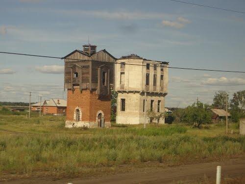 Живописные руины станции Кошкуль...