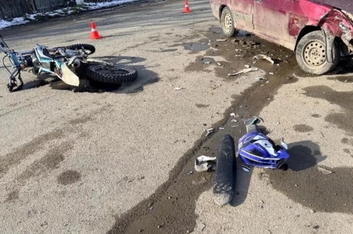    Несовершеннолетний мотоциклист пострадал в ДТП в Адыгее