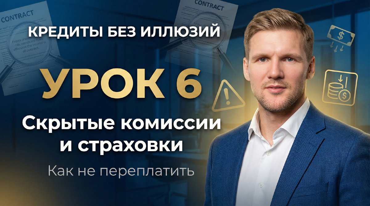 Скрытые комиссии и страховки при получении кредита