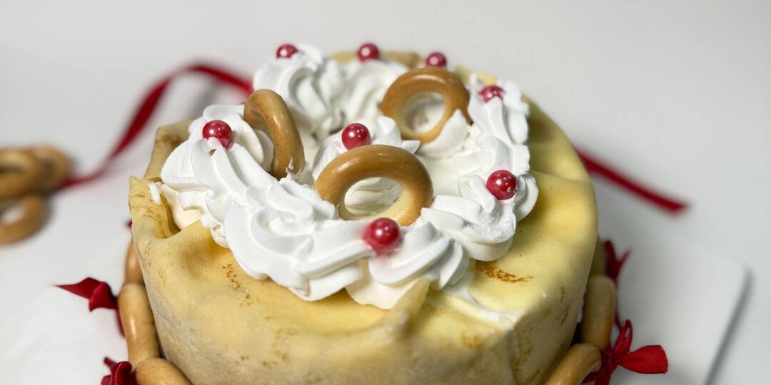 ИСТИННО РУССКИЙ ТОРТ ИЗ БЛИНОВ НА МАСЛЕННИЦУ 🥞🍴