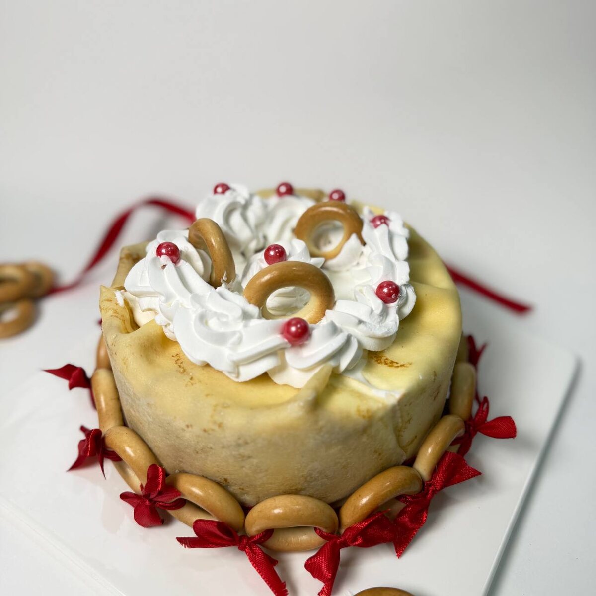 Русский торт из блинов