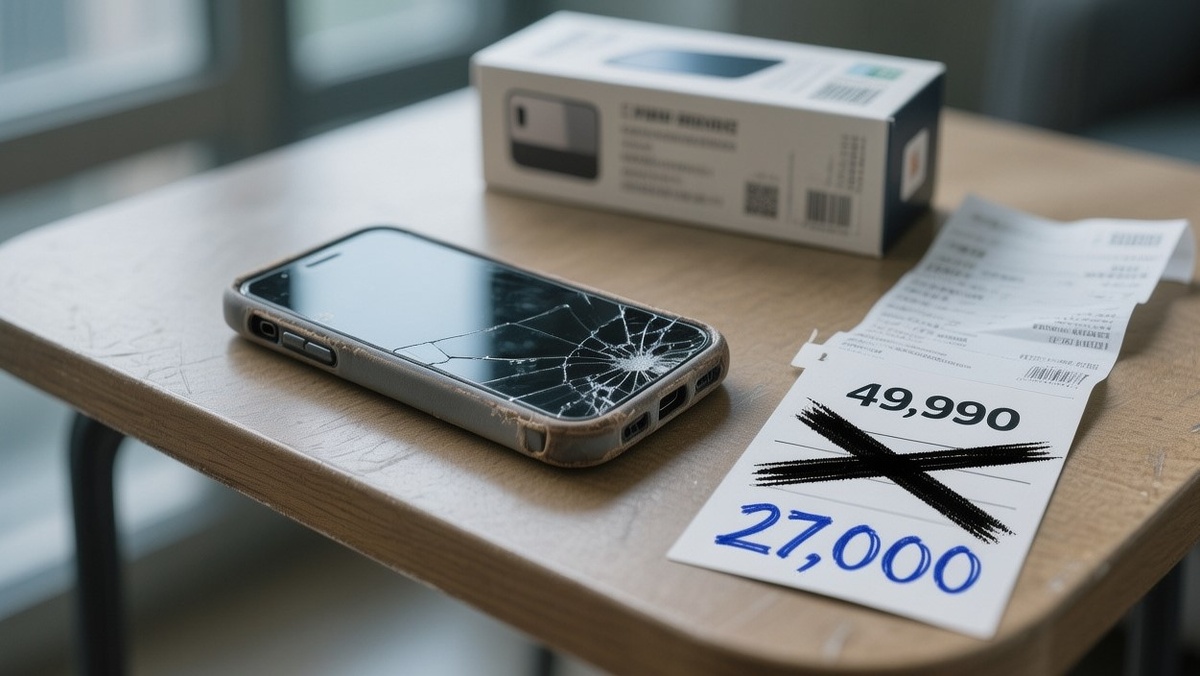 Теперь магазин вам не вернет полную стоимость покупки по гарантии. Фото создано при помощи ИИ.