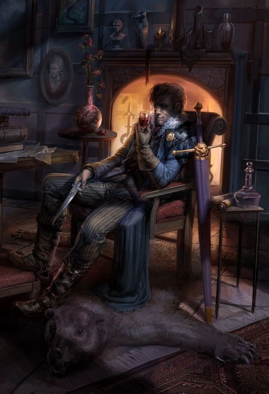 Бокал вина.