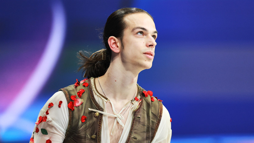     Пётр Гуменник готов произвести фурор в произвольной программе на Олимпийских играх в Италии Gettyimages.ru Tang Xinyu