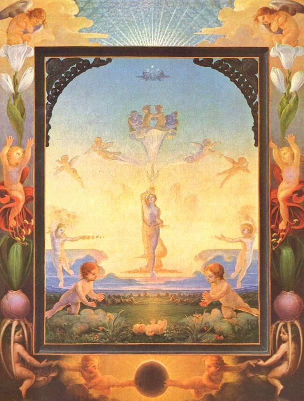 Филипп Отто Рунге, "Утро" 1807 г.