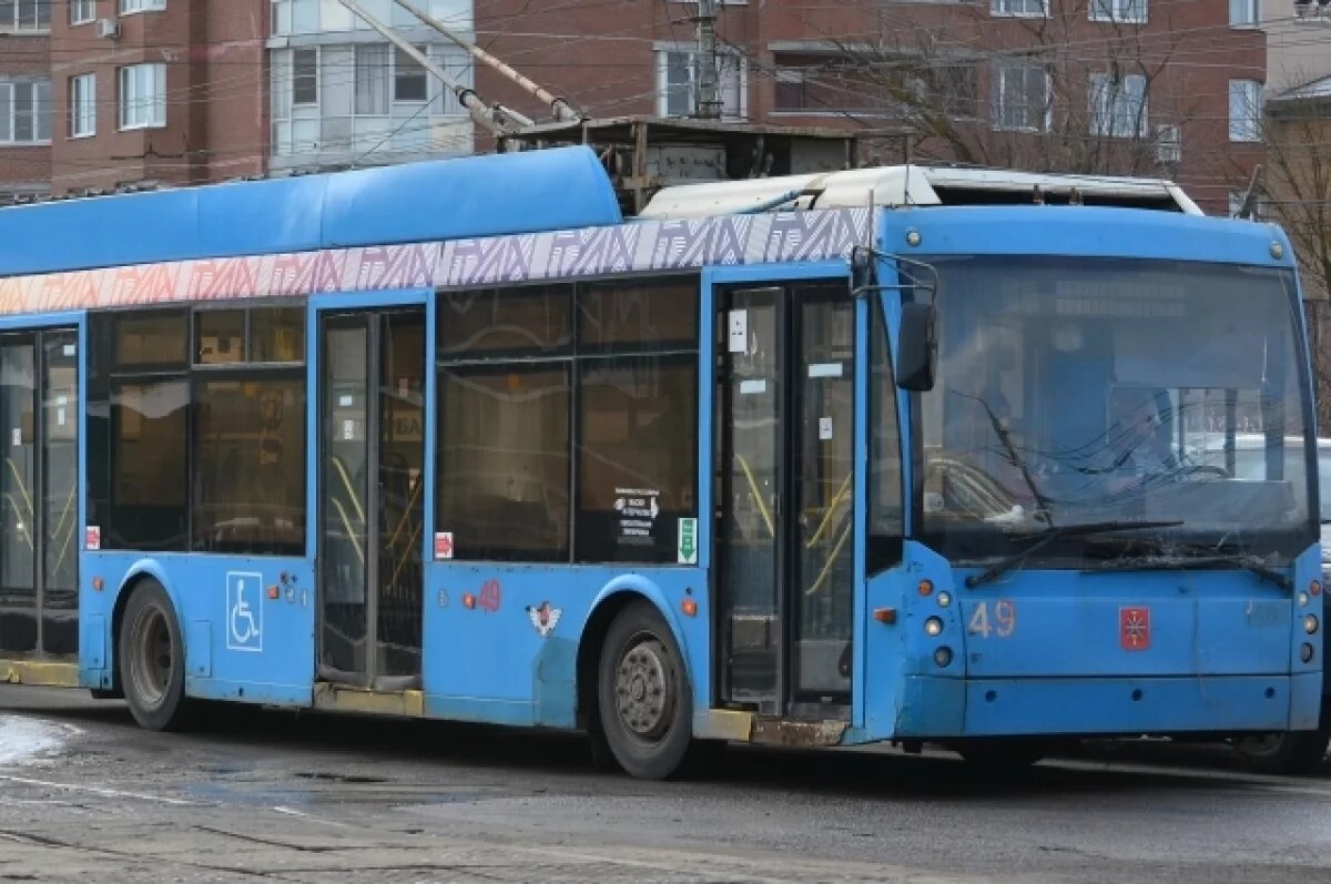    В Ижевске троллейбусы перестали курсировать по ул. К. Либкнехта