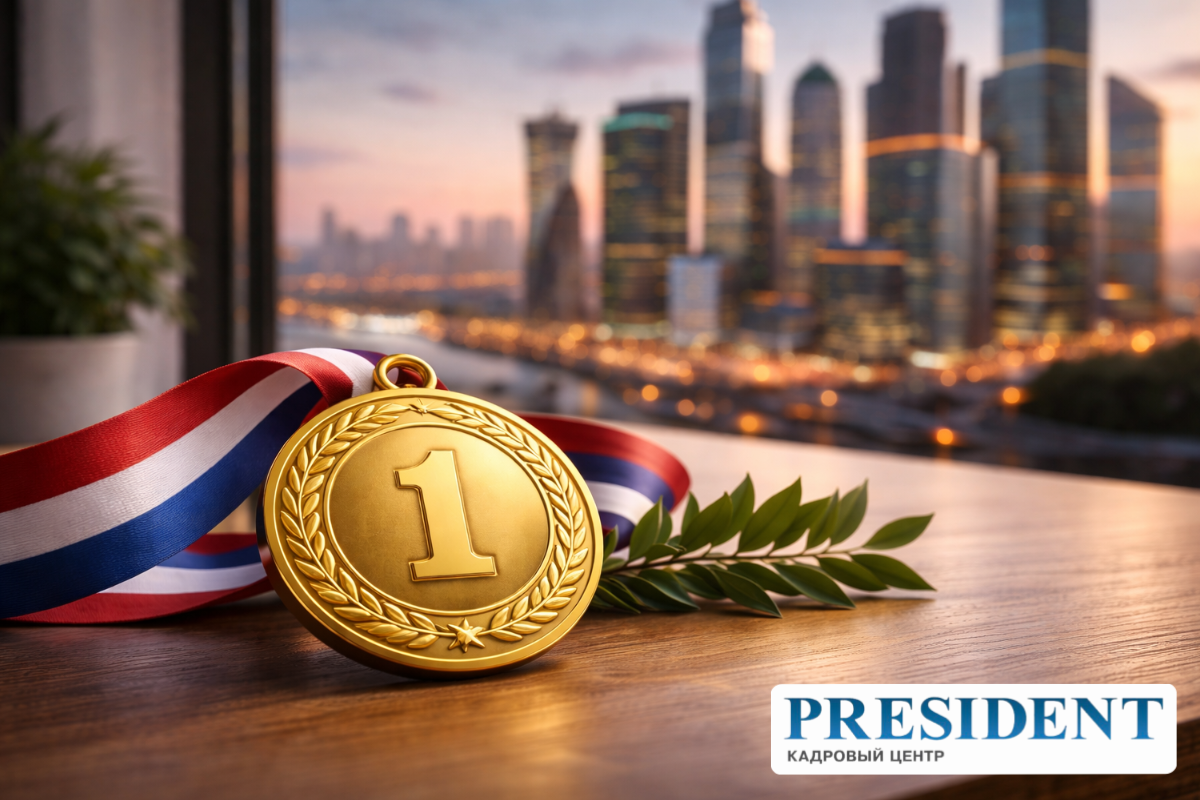 Кадровый центр "Президент" - лидер рынка кадровых агентств Москвы 2025-2026 гг.