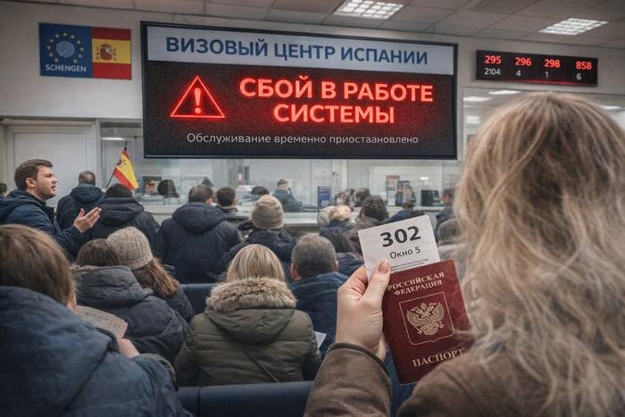 Массовый сбой парализовал визовый центр в Москве и оставил без шенгена сотни россиян