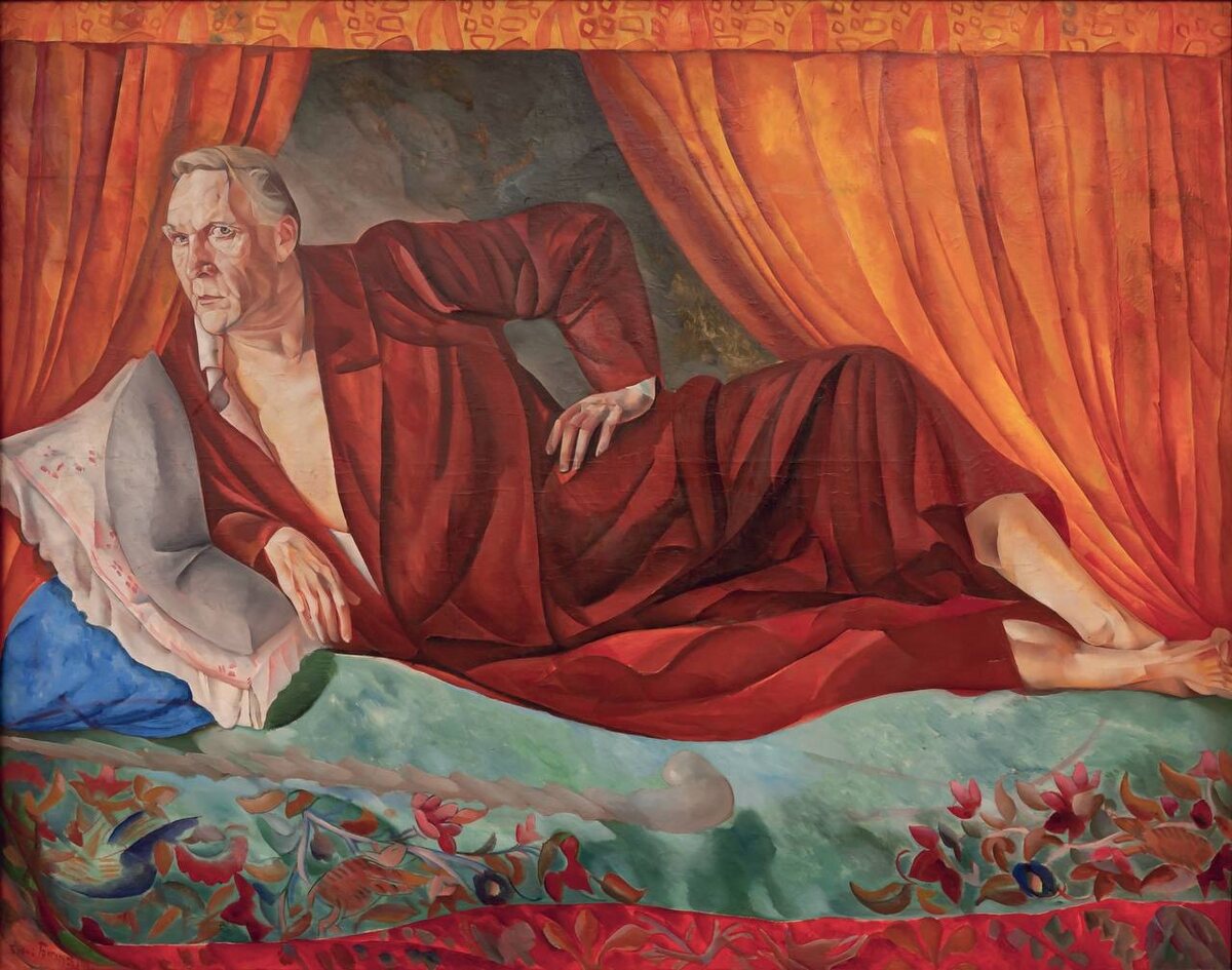 Борис Дмитриевич Григорьев (1886–1939)
Портрет Ф. И. Шаляпина
1918
Холст, масло
НИМ РАХ