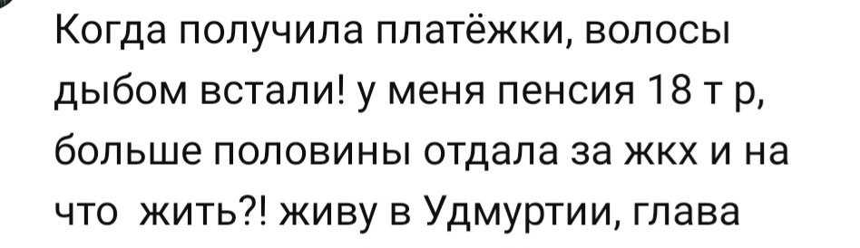 Комментарий одного жителя Удмуртии из открытых источников.