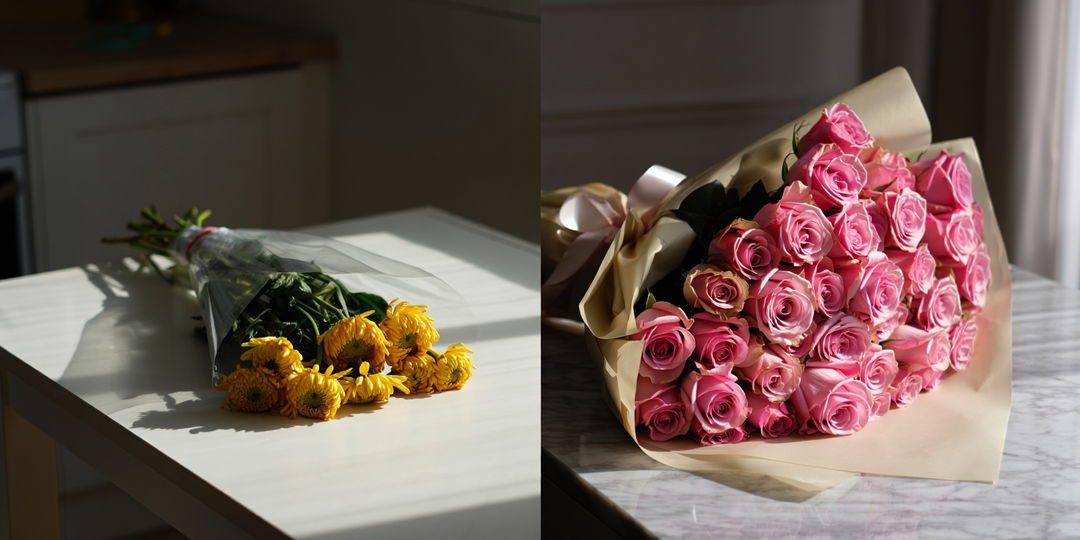 Муж подарил на 14 февраля дешёвые цветы, не зная, что я видела чек на букет для "коллеги" на 50 тысяч