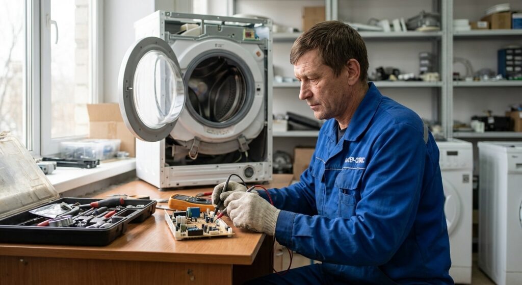    Обучение ремонту стиральных машин: как получить профессию и где работать