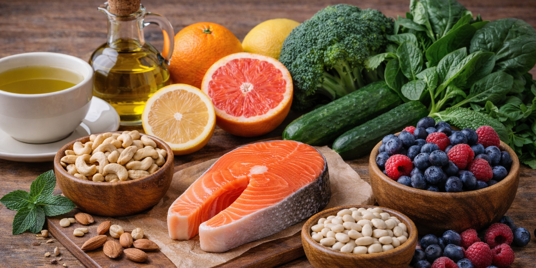 Продукты для красоты и сияния кожи