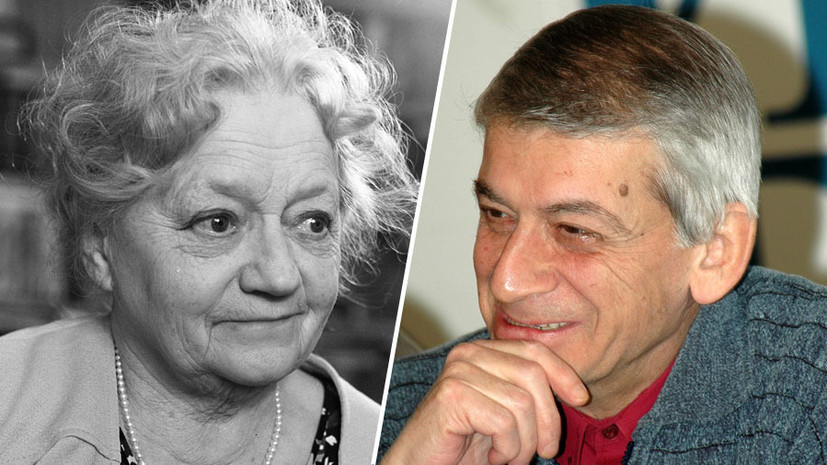     Дикторы Валентина Сперантова и Виктор Татарский  РИА Новости/Legion-Media