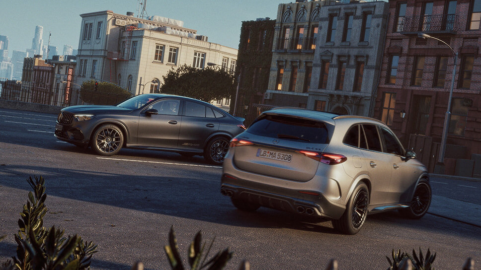 Mercedes-AMG GLC 53 4MATIC+ SUV и Mercedes-AMG GLC 53 4MATIC+ Coupe.📷Фото: Mercedes-AMG