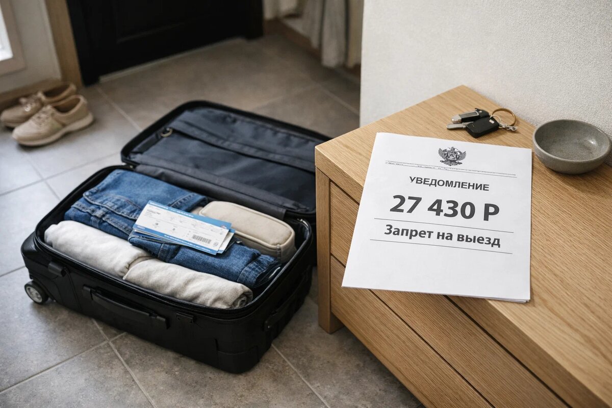 Долги, которые разрушат ваш отпуск | Кому выдадут запрет на перелеты в 2026 году?