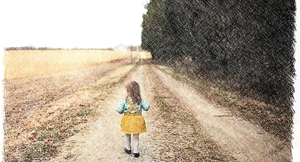 Девочка на обочине