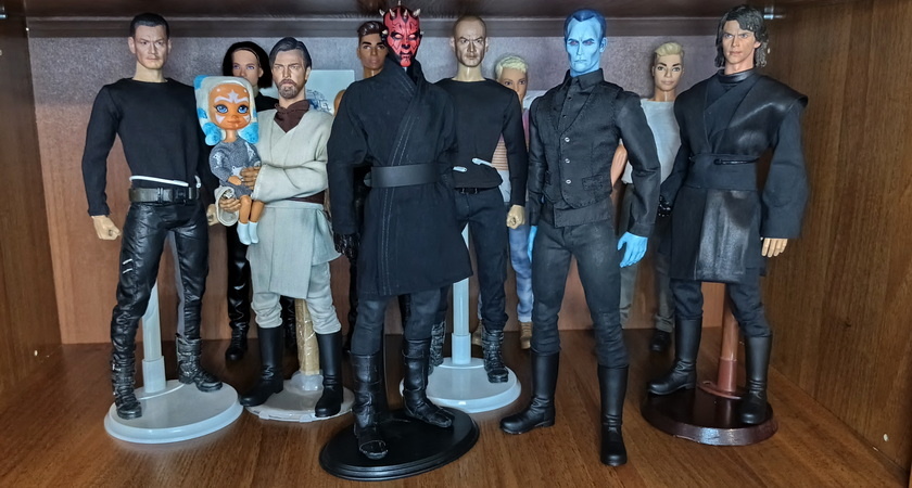 10 штуков. Асока не захотела слезать с рук. 