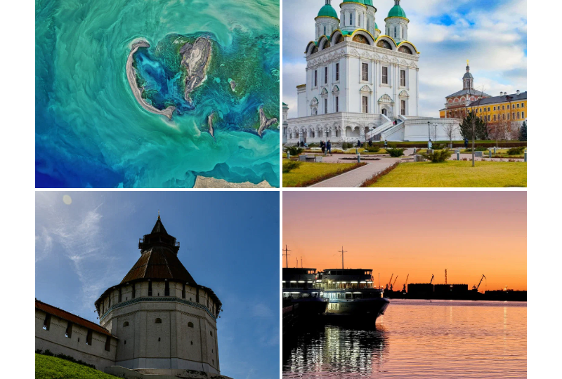🌊🎨 Астрахань: жемчужина на Волге, где лотосы цветут и рыба поёт!