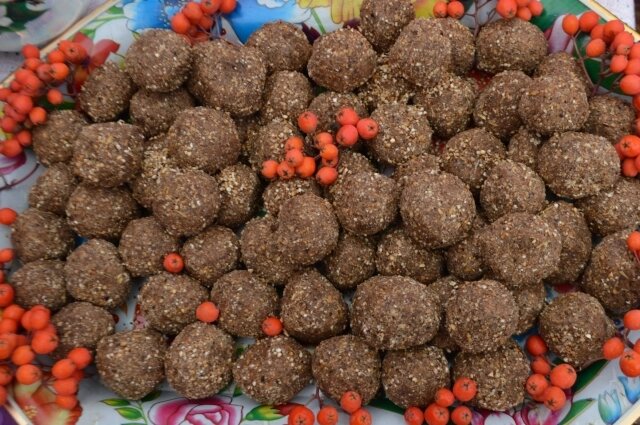   Конфеты с талганом. Фото: Министерство национальной и территориальной политики Хакасии