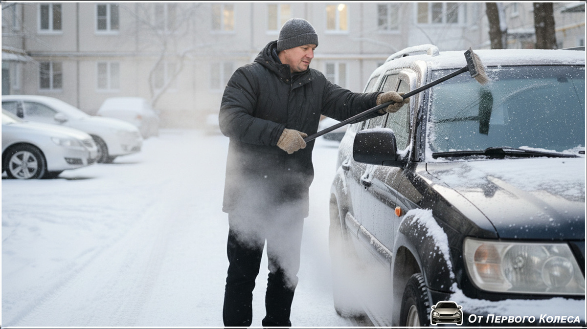 Прогрев зимой