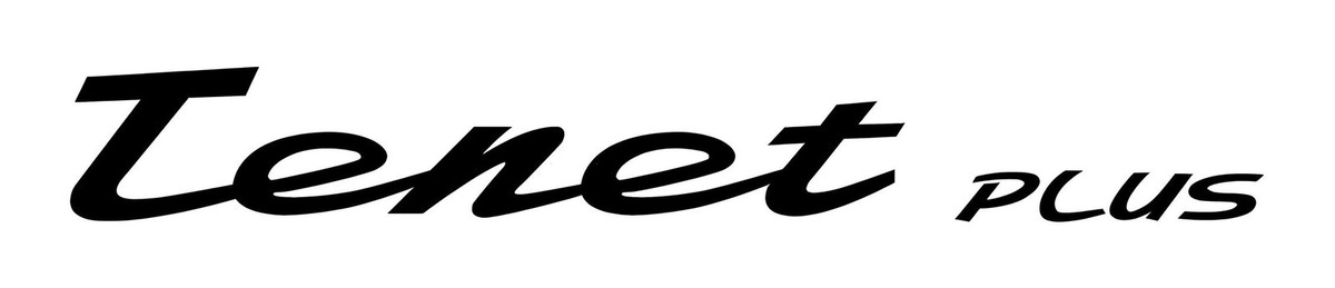    Для логотипа Tenet Plus применен новый шрифт