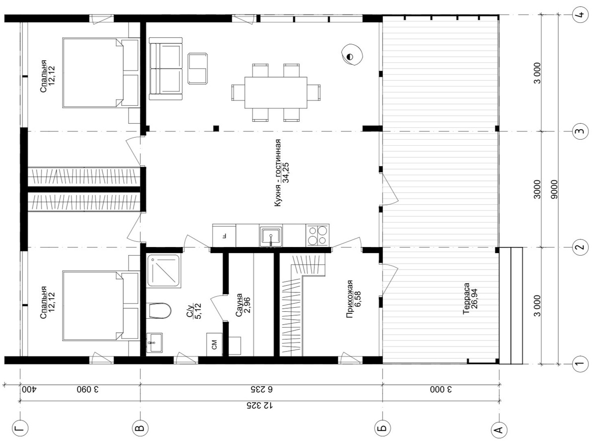 Модульный дом от FL Haus по проекту FL NEXT 77