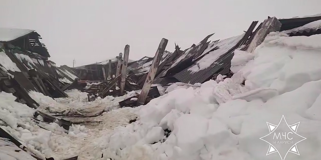 За сутки на Гомельщине зафиксировано 3 случая обрушения строений и конструкций под воздействием осадков