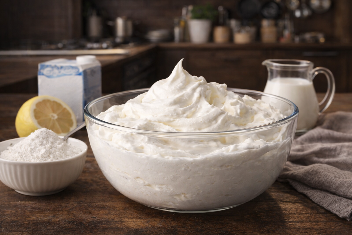 Как взбить блендером погружным сливочный крем