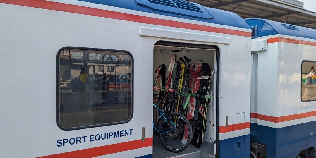 Вагоны для перевозки спортивного инвентаря: лыжи, сноуборды, велосипеды