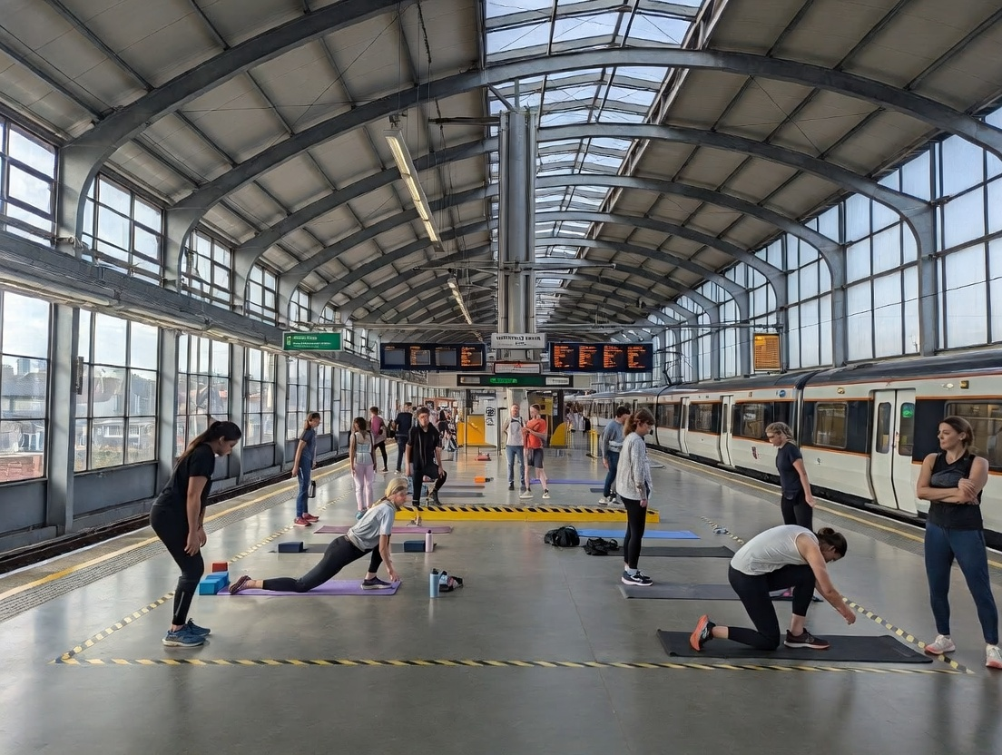 Где найти фитнес-зоны на российских вокзалах