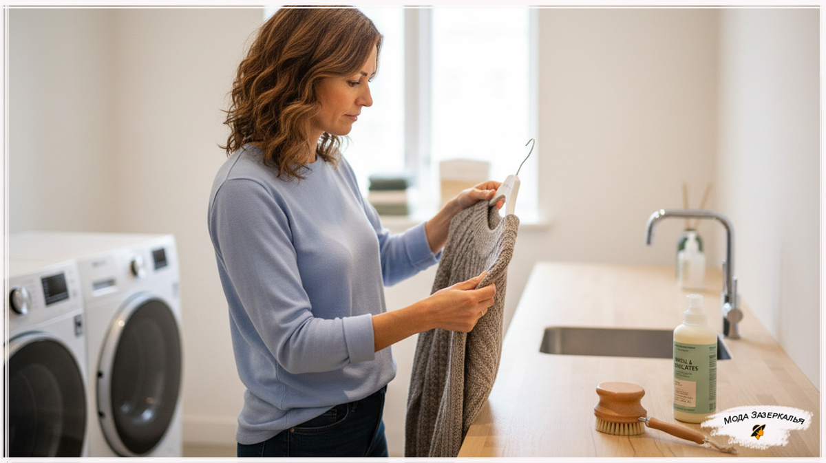 Стирка свитера из шерсти
