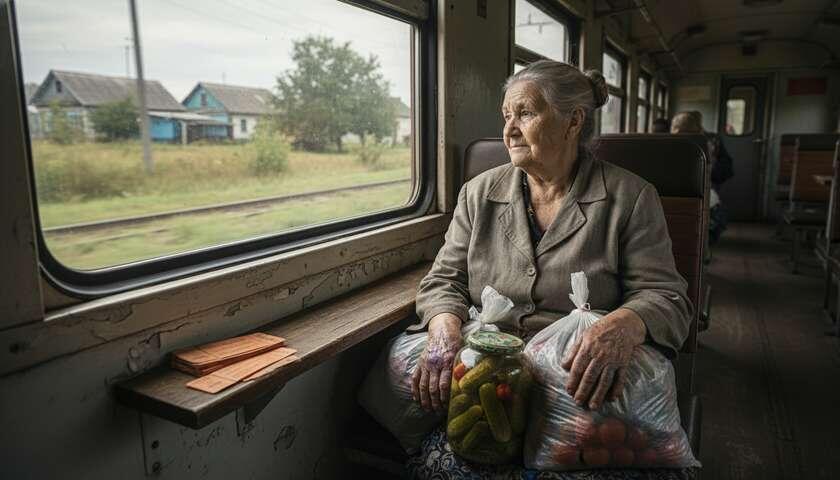 900 км на электричках 15 раз за лето. В 68 лет. Одна