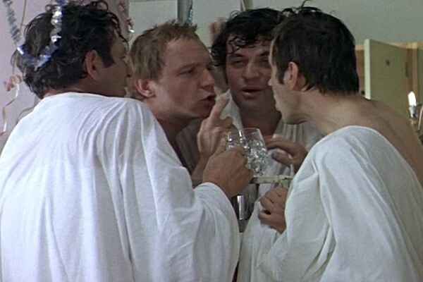 выпивка в бане