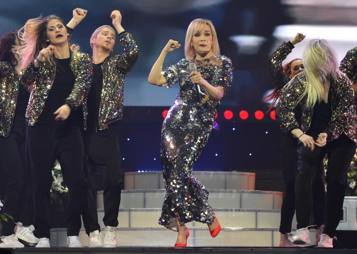 Фото: скриншот видео с выступления Булановой