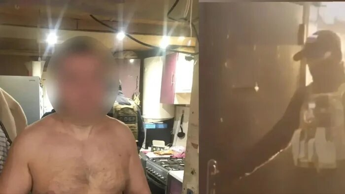 Кадр видео МВД по НСО.