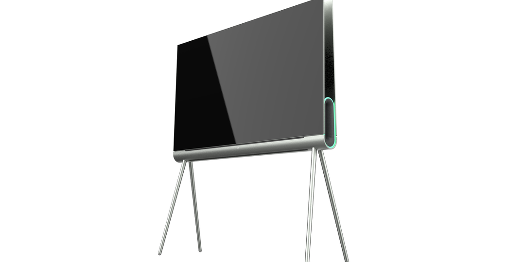 Представлен первый в мире двусторонний 4K телевизор с магнитной розеткой