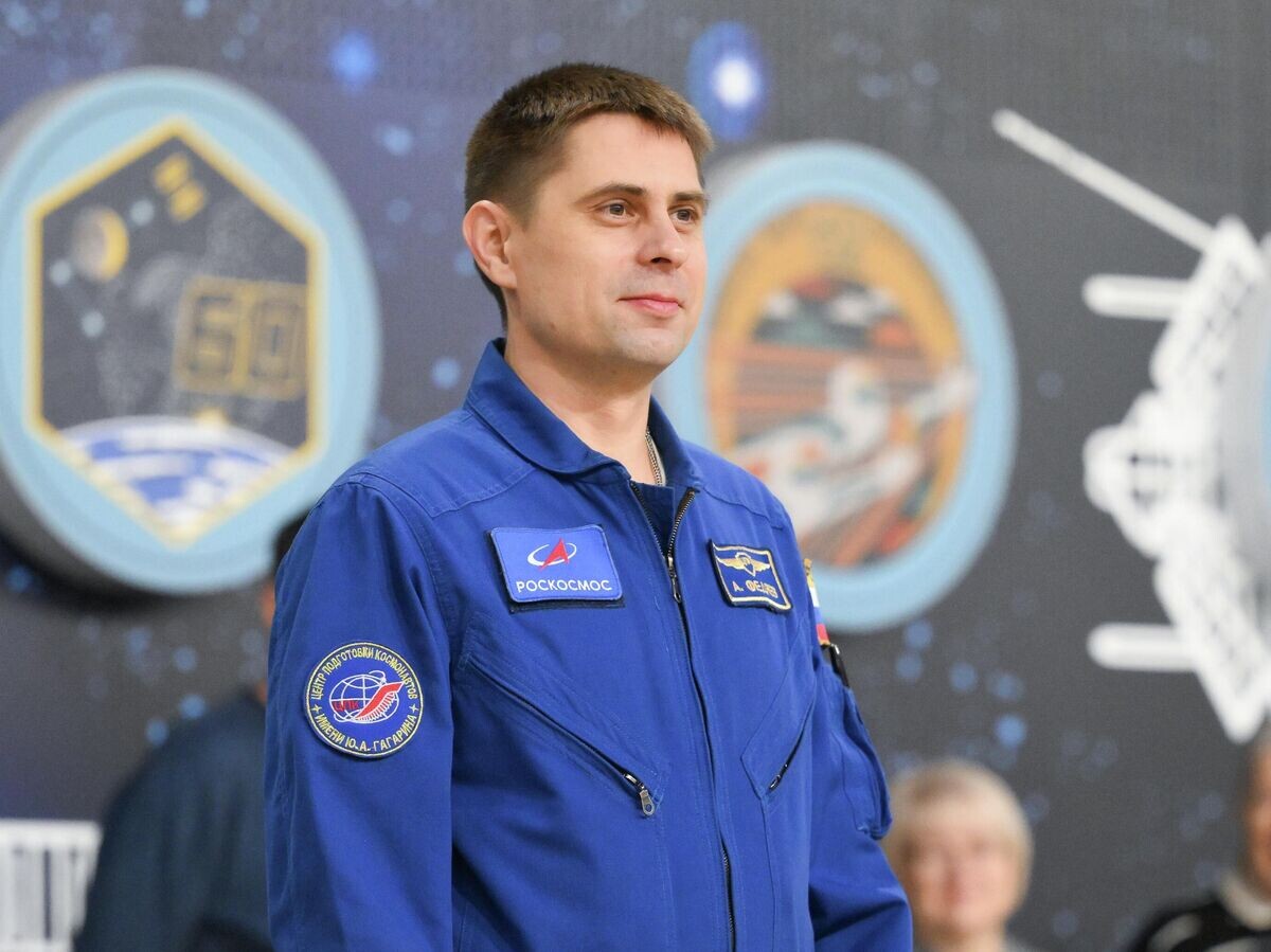    Космонавт Андрей Федяев на экзаменационной комплексной тренировке на тренажерах российского сегмента Международной космической станции перед вторым космическим полетом в Центре подготовки космонавтов в Звездном городке | © РИА Новости / Григорий Сысоев