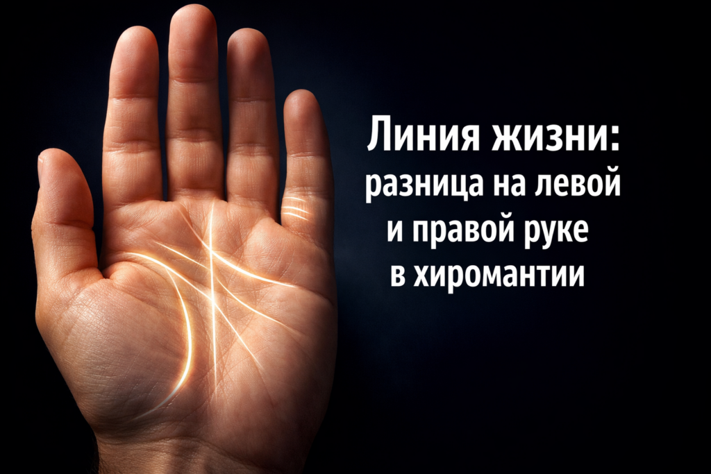    Исследуйте разницу между линиями жизни на руках в хиромантии. admin