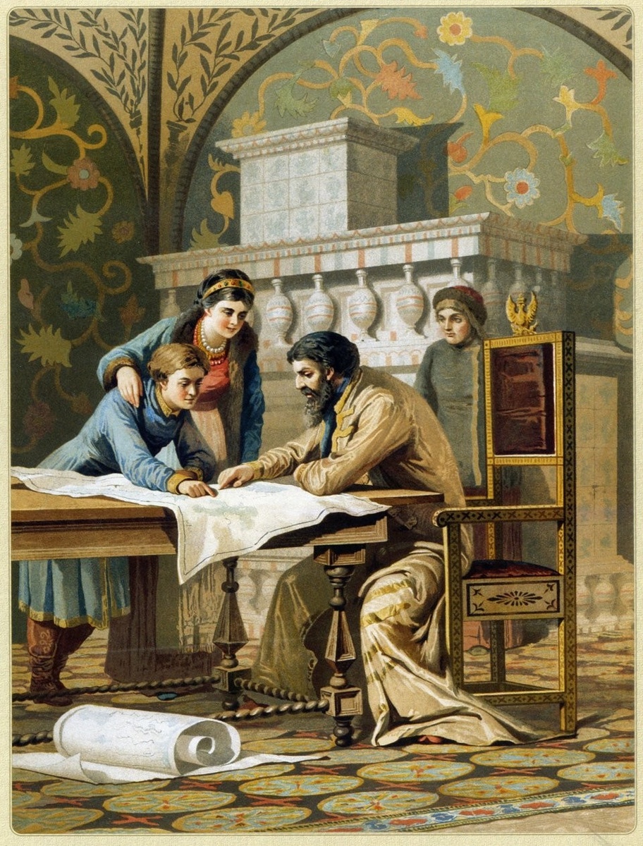  «Царь Борис Годунов и дети» — историческая картина Алексея Даниловича Кившенко, написанная в 1880 году