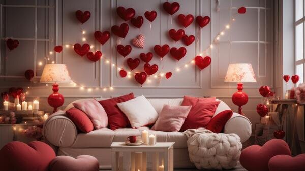 Как превратить обычную квартиру в пространство для романтического свидания: красивые идеи к 14 февраля
