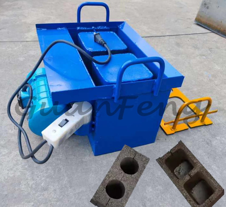 Портативная мобильная машина для формования цементных бетонных блоков