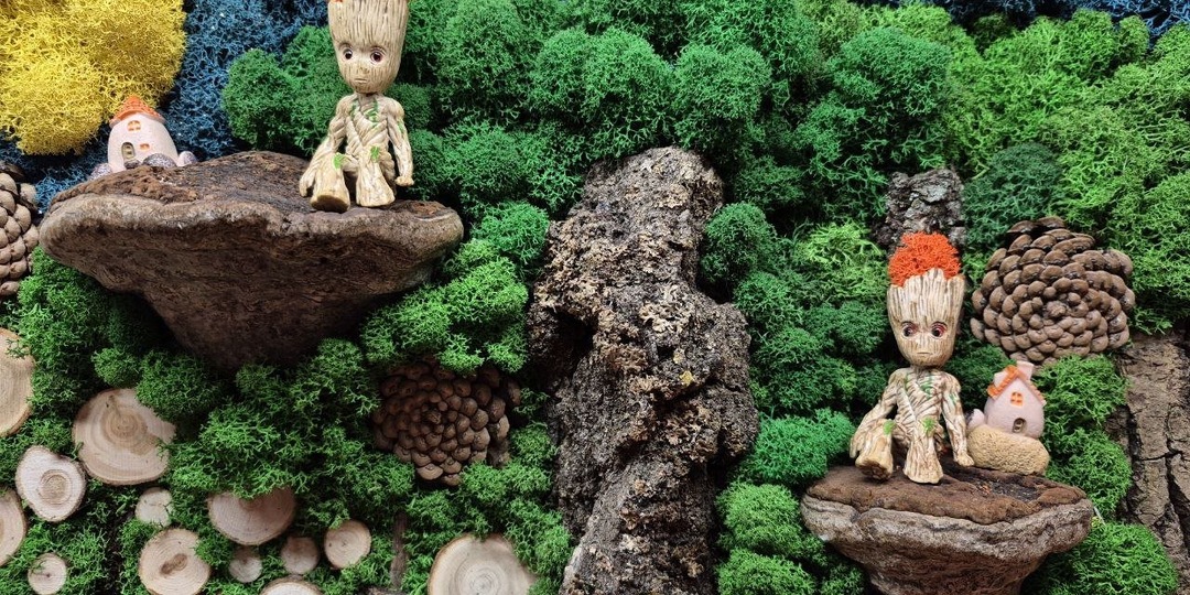 Мой личный сказочный лес: теперь он живет на стене.