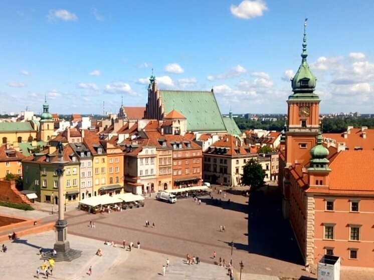     Варшава. Фото: кадр из видео.